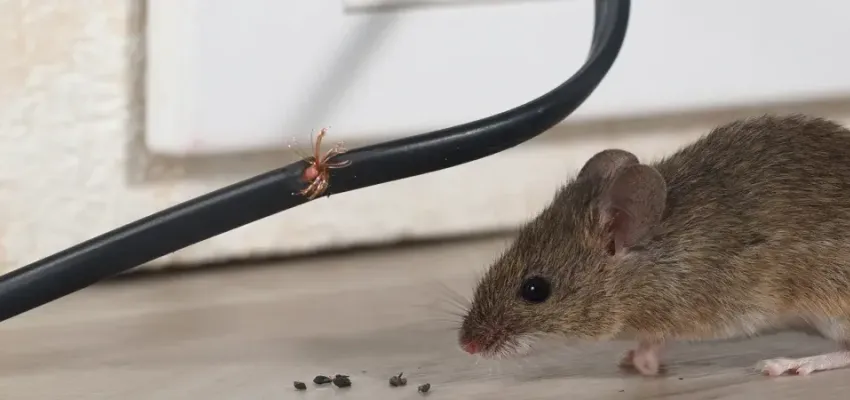 Rodent Damage on Wire
